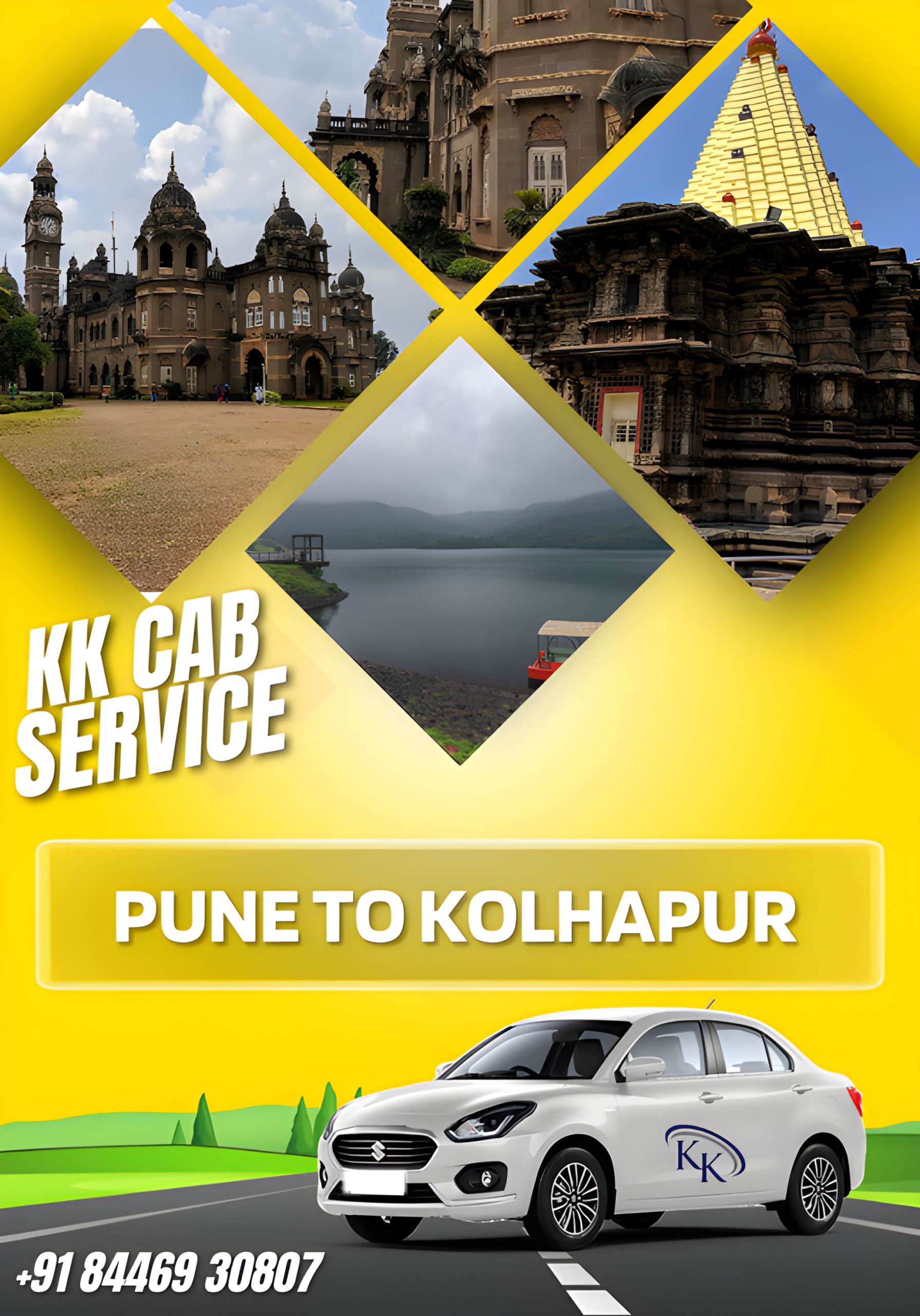 pune to kolhapur taxi service